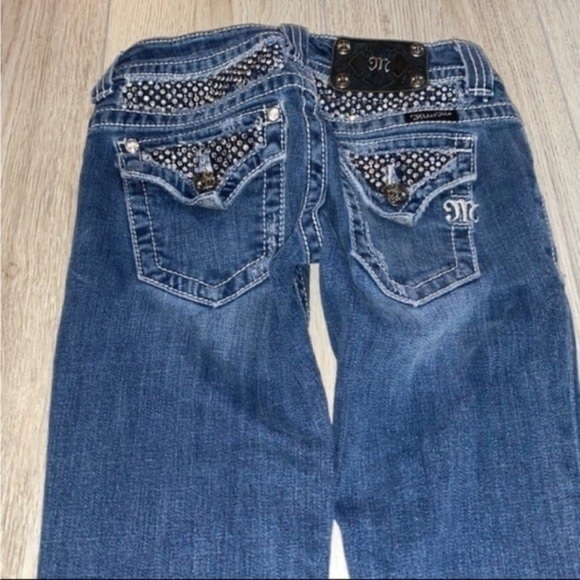 Miss me bootcut boot blue jeans denim - Picture 3 of 7